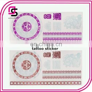 Temporary Colorful Tattoo Metallic Flash Tattoos thumbnail-4