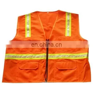 New Attractive Looking no Printing Foldable Reflective Safety Vest/jacket thumbnail-5