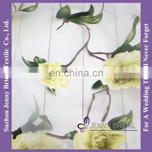 SH084A Wedding Chair Sashes Chinese Flowers Sashes Chair Cover Printed Chair Sashes Wedding thumbnail-4