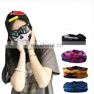 Custom Your Own Printing Design Good Quality Polyester Mask Bandana thumbnail-1