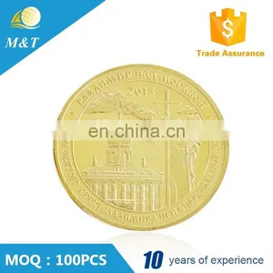 Promotional Custom Metal Engrave Gold Coin thumbnail-5