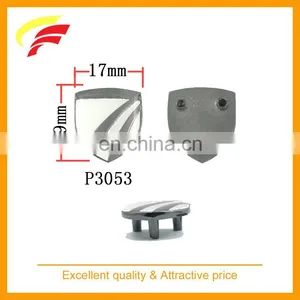 Metal Badge , Zinc Alloy Label Buckle, Metal Rivet With Enamel and Resin for Garment thumbnail-1