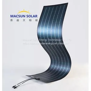 CIGS Chinese Sharp Flexible Solar Panels 90w 250w 275w for Sale CIGS Flexible Thin Film Solar Panel thumbnail-2