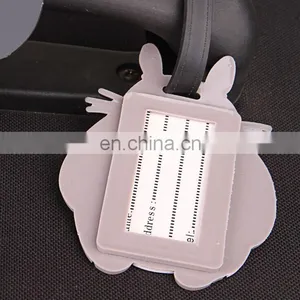Custom 2d Superman Soft Silicone Luggage Tag/ Rubber Bag Tag/ Pvc Luggage Tag thumbnail-4