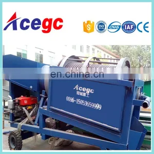 Alluvial Placer Gold Mining Equipment Trommel Screen Gold Separating Car thumbnail-6