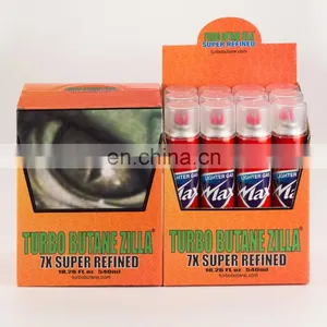 Latest Design Promotional Bbq Gas Custom Made Refillable Lighter Gas Refll Butane Cartridge thumbnail-3