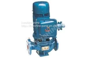 YG Vertical Inline Pipeline Centrifugal Oil Pump Bronze Impeller Explosion Proof Pump thumbnail-1