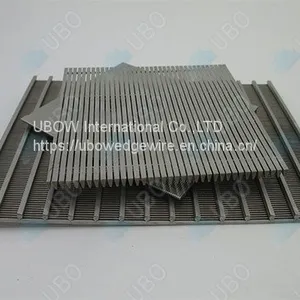 SS 304 Flat Wedge Wire Johnson Screen Panel thumbnail-1