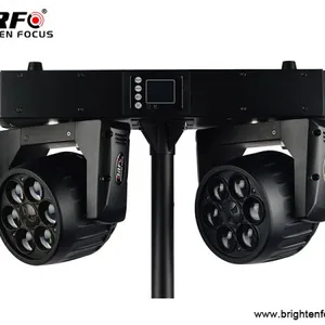 6X15W Wash Zoom Twins Moving Head Lights thumbnail-2