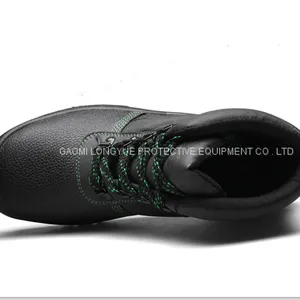 Hot Selling Cheap Genuine Leather Safety Shoes Oil Resistant Safety Shoes With Steel Toe thumbnail-3