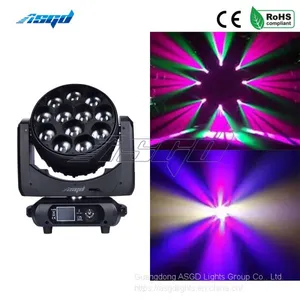 ASGD 12x40W Moving Head Light Stage Lighting Professional Dyeing Focusing Effect Lighting thumbnail-1