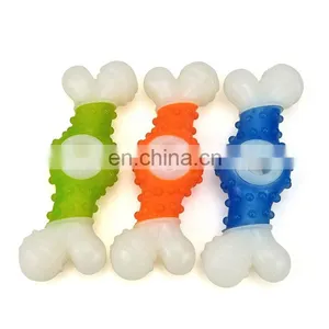 Durable Chew Bone Toy Safe Toy Tough Teeth Cleaning Dog Toy thumbnail-1