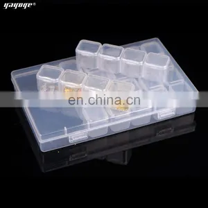 Nail Decoration Nail Dry Flower Resinstone Container Box Tools Container thumbnail-1