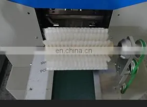 Automatic Fresh Fruit and Vegetable Cling Film Food Tray Packing Packaging Wrapping Machine thumbnail-5