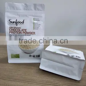 Square Bottom Spot Matte Finishing Food Bag With Zipper thumbnail-1