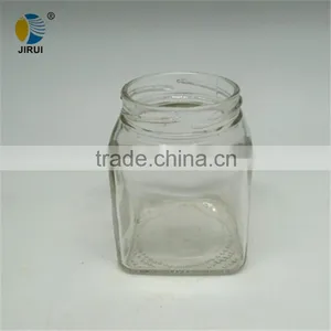 280ml Square Glass Food Jar With Tinplate Lid thumbnail-4
