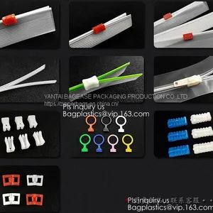 Eco-friendly Press Lok Zipper, Double Slider pe Press Lok Zipper, Waterproof Press Lok Zipper, Press Lok Zipper, SLIDER thumbnail-2