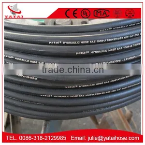 YATAI Oil Resistant High Pressure Flexible Smooth Hydraulic Hose Pipe thumbnail-1