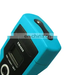 All-sun EM4808 Portable Digital Moisture Meter Wood Humidity Tester 7 Ranges Measurement Resolution:1% Accuracy up to 2%-5% thumbnail-2