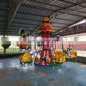 12 Seats Self Control Bee Bike Rides Amusement Park Swing Ride for Sale thumbnail-2