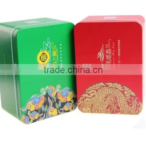Square Cholocate Tin Case Packaging Metal Can Candy Box thumbnail-6