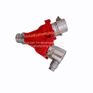 Dividing Control Breeching Wye Fire Hose Manifold With BS Adapter thumbnail-2