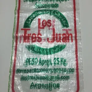 20kg 40kg 50kg Packaging Thailand Rice BOPP Lamination Polypropylene Woven Sacks Bag Printed thumbnail-4