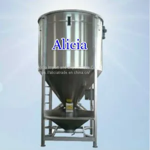Vertical Plastic Granule Screw Mixer Machine With Autoloader thumbnail-1