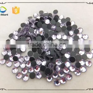 2mm-8mm Top Quality Deep Purple Iron on Rhinestone thumbnail-5