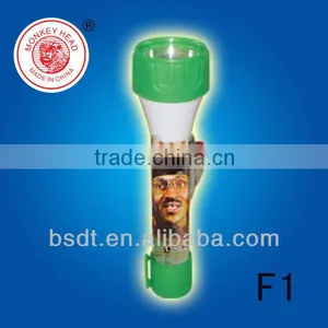 Monkey Head Plastic Kids Mini Torch Flashlight thumbnail-1