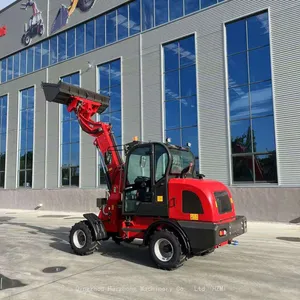 HZM WL816 New Loader 1.6ton Mini Loader With Pallet Fork thumbnail-5