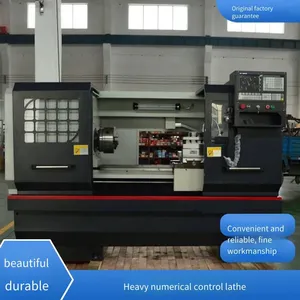 Jiucheng Machine Tool Ck6150/1000 Stepless Variable Frequency Speed Regulation Within Gears, Flat Rail Bed Cnc Lathe thumbnail-3