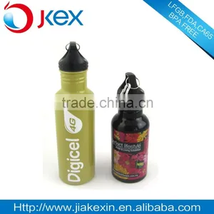 Aluminum Empty Sport Water Bottle With Handle Lid thumbnail-2