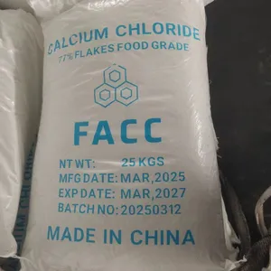 Industrial GradeDe-Icing Salt Salt Snow Melting Agent and Food Grade Calcium Chloride Flakes Powder 74% 77% 94% thumbnail-2