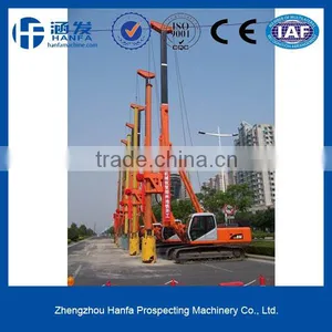 HF856A Hydraulic Rotary Piling Driver 38tons Large Torque 80 KN.m Engineer Oversea Service ok Foundation Construction Using thumbnail-1
