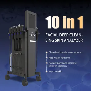 Professional 10-in-1 Facial Device With Microcurrent and LED Therapy for Wrinkle Reduction thumbnail-1