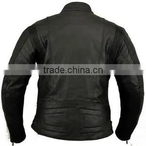 Mens Moto Leather Jacket thumbnail-2