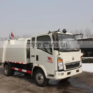 Howo 14 CBM Compressed Garbage Compactor Truck thumbnail-4