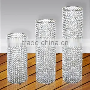 Crystal Round Votive Holder thumbnail-1