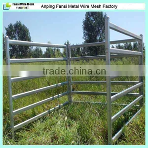 Galvanised 6 Rails Oval Tube Cattle Panel Manufacturer thumbnail-1