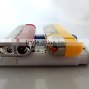 Cheap Plastic Electronic Lighter With Led, Torch Lighter Good Quality Hot Sale thumbnail-2