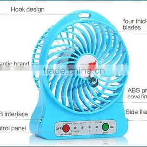 CE&ROHS Strong Wind Quiet Private Mould Battery and 5V DC Plug Usb Mini Fan/mini Electric Hand Fan thumbnail-1