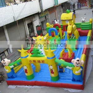 Large Inflatable Amusement Park for Kids and Adults thumbnail-1