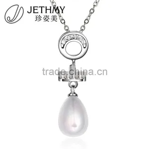 Gorgeous Design Different Styles Birthday Gift Imitation Pearl Copper Pendant thumbnail-1