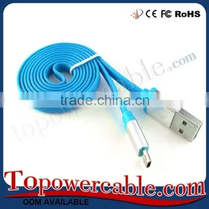 Factory Supply Oem Flat Noodle Design Usb Power Cable Low Price in China thumbnail-1