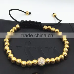 Newest Fashion Beads Man Wrap Bracelet and Braided Rope Bracelet thumbnail-6