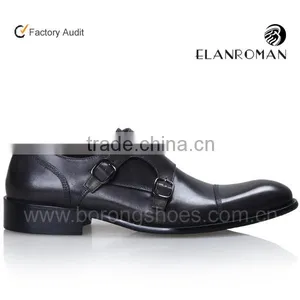Fashion New Arrived Leather Dress Shoes Men Monk Shoes Factory Quality Choice thumbnail-2