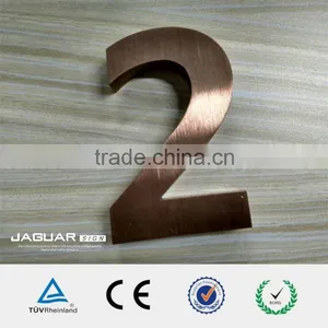 Led Backlit Outdoor Signage Metal Sign Stainless Steel Alphabet for Decoration thumbnail-2