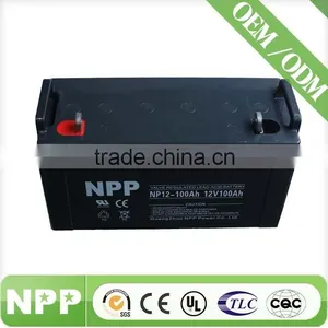 12V100AH Hot Sale Long Life Deep Cycle SMF Battery for Telecom thumbnail-1