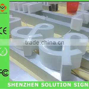 Advertising Resin 3D POP Led Raised Letter Sign thumbnail-5